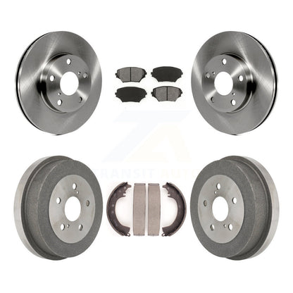 [Avant + Arrière] Kit de Disque et plaquette (semi-métallique) de frein pour 2001-2002 Toyota RAV4 GAS engine K8S-103272