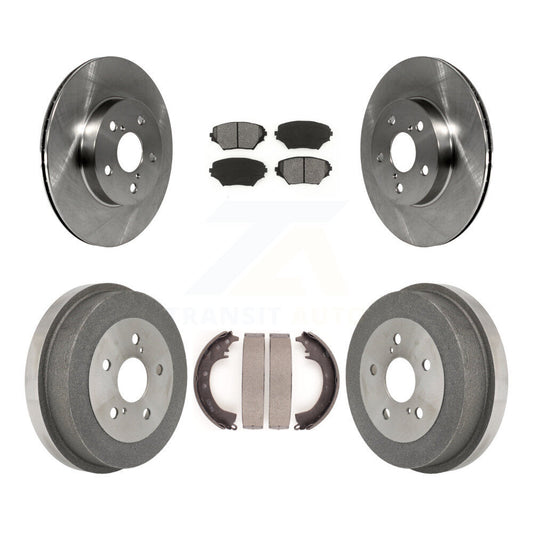 [Avant + Arrière] Kit de Disque et plaquette (semi-métallique) de frein pour 2001-2002 Toyota RAV4 BATTERY EV (EV BEV) engine K8S-103273