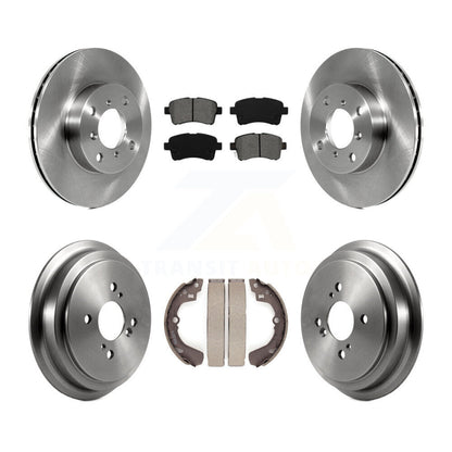 [Avant + Arrière] Kit de Disque et plaquette (semi-métallique) de frein pour 2002-2005 Suzuki Aerio K8S-103278