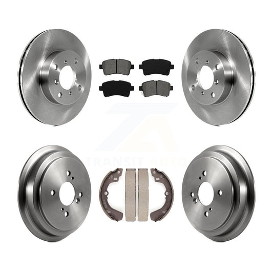 [Avant + Arrière] Kit de Disque et plaquette (semi-métallique) de frein pour 2002-2005 Suzuki Aerio K8S-103278