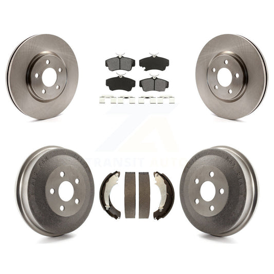 [Avant + Arrière] Kit de Disque et plaquette (semi-métallique) de frein pour Chrysler PT Cruiser Turbocharged K8S-103291