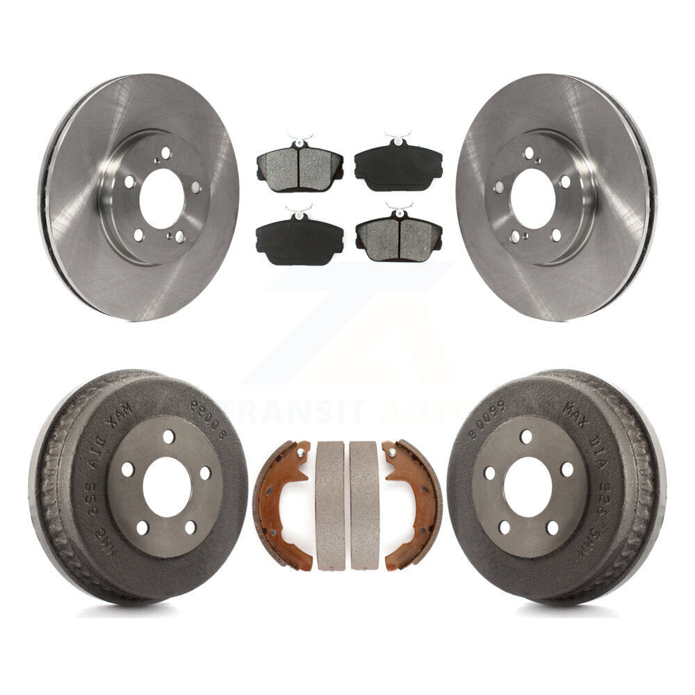 [Avant + Arrière] Kit de Disque et plaquette (semi-métallique) de frein pour Ford Taurus Mercury Sable K8S-103298