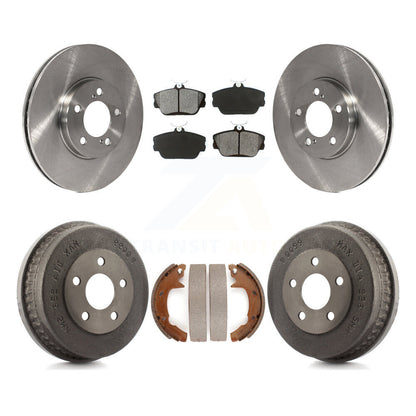 [Avant + Arrière] Kit de Disque et plaquette (semi-métallique) de frein pour Ford Taurus Mercury Sable K8S-103298