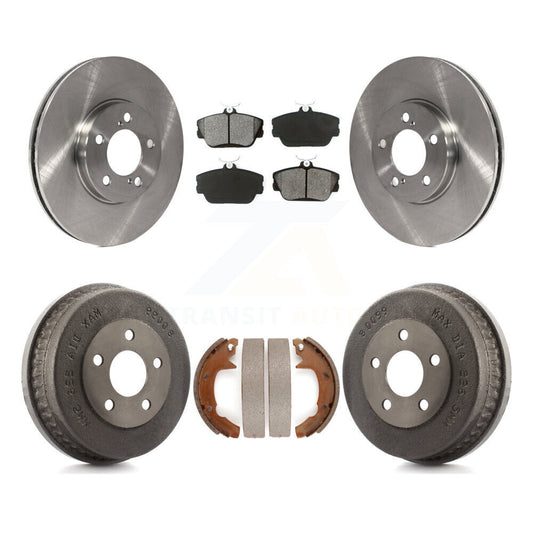 [Avant + Arrière] Kit de Disque et plaquette (semi-métallique) de frein pour Ford Taurus Mercury Sable K8S-103298