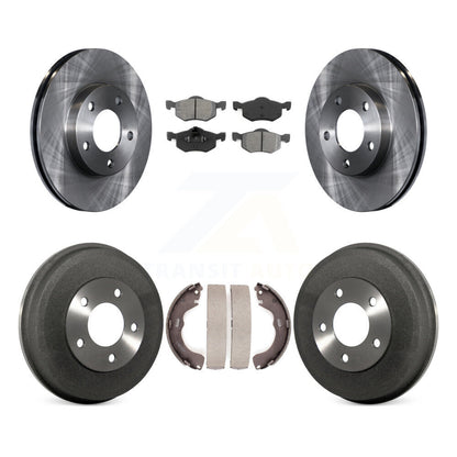 [Avant + Arrière] Kit de Disque et plaquette (semi-métallique) de frein pour Ford Escape Mazda Tribute Mercury Mariner K8S-103302