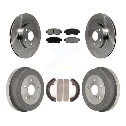 [Avant + Arrière] Kit de Disque et plaquette (semi-métallique) de frein pour 1996-2000 Toyota RAV4 K8S-103309
