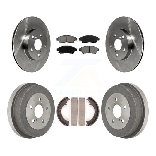 [Avant + Arrière] Kit de Disque et plaquette (semi-métallique) de frein pour 1996-2000 Toyota RAV4 K8S-103309