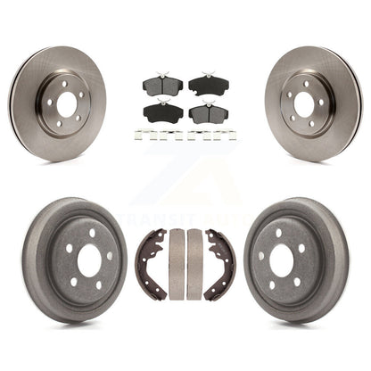 [Avant + Arrière] Kit de Disque et plaquette (semi-métallique) de frein pour 2003 Dodge Neon SRT-4 K8S-103323
