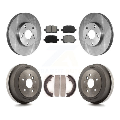 [Avant + Arrière] Kit de Disque et plaquette (semi-métallique) de frein pour 2002-2003 Toyota Solara 2.4L K8S-103325