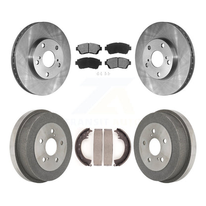 [Avant + Arrière] Kit de Disque et plaquette (semi-métallique) de frein pour Toyota Camry K8S-103326