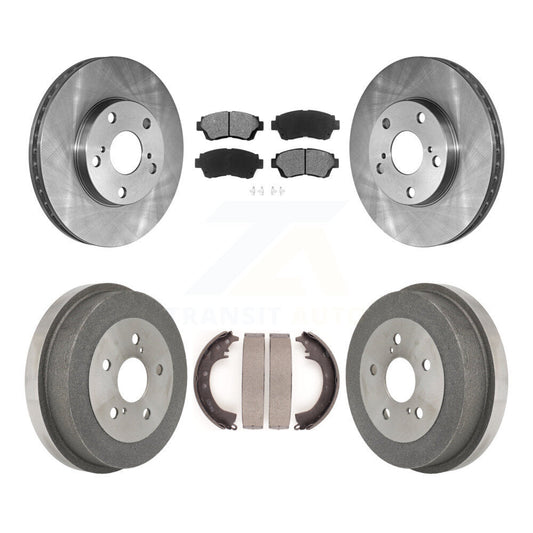 [Avant + Arrière] Kit de Disque et plaquette (semi-métallique) de frein pour Toyota Camry K8S-103326