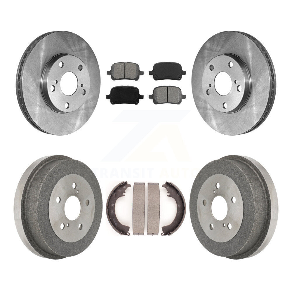 [Avant + Arrière] Kit de Disque et plaquette (semi-métallique) de frein pour 1999-2001 Toyota Solara 2.2L K8S-103334
