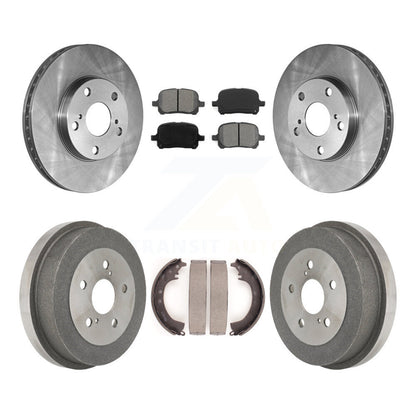[Avant + Arrière] Kit de Disque et plaquette (semi-métallique) de frein pour 1999-2001 Toyota Solara 2.2L K8S-103334
