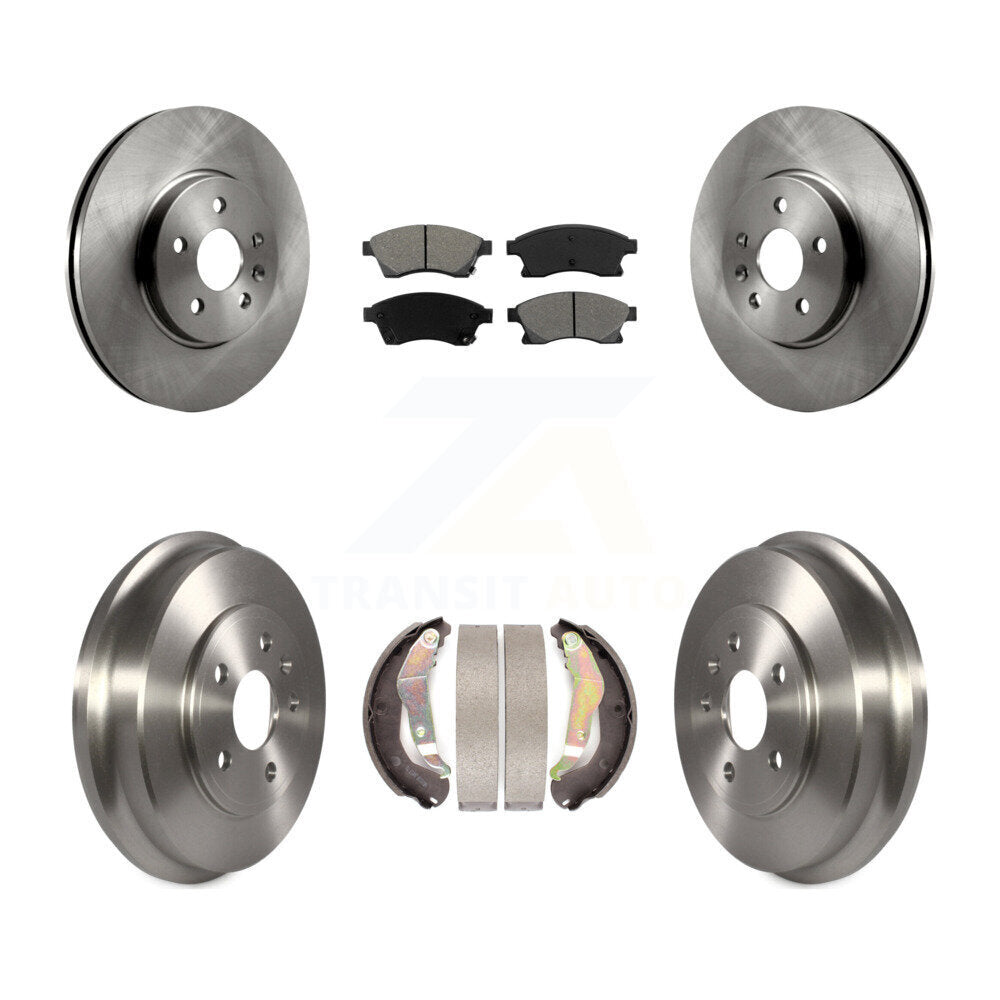 [Avant + Arrière] Kit de Disque et plaquette (semi-métallique) de frein pour Chevrolet Trax Sonic K8S-103339
