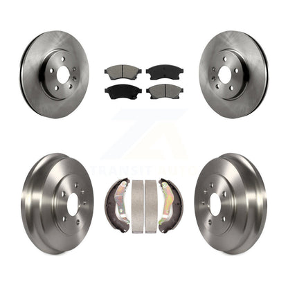 [Avant + Arrière] Kit de Disque et plaquette (semi-métallique) de frein pour Chevrolet Trax Sonic K8S-103339