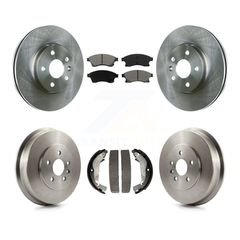 [Avant + Arrière] Kit de Disque et plaquette (semi-métallique) de frein pour Chevrolet Cruze Limited K8S-103340