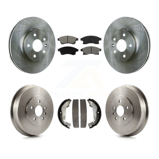 [Avant + Arrière] Kit de Disque et plaquette (semi-métallique) de frein pour Chevrolet Cruze Limited K8S-103340