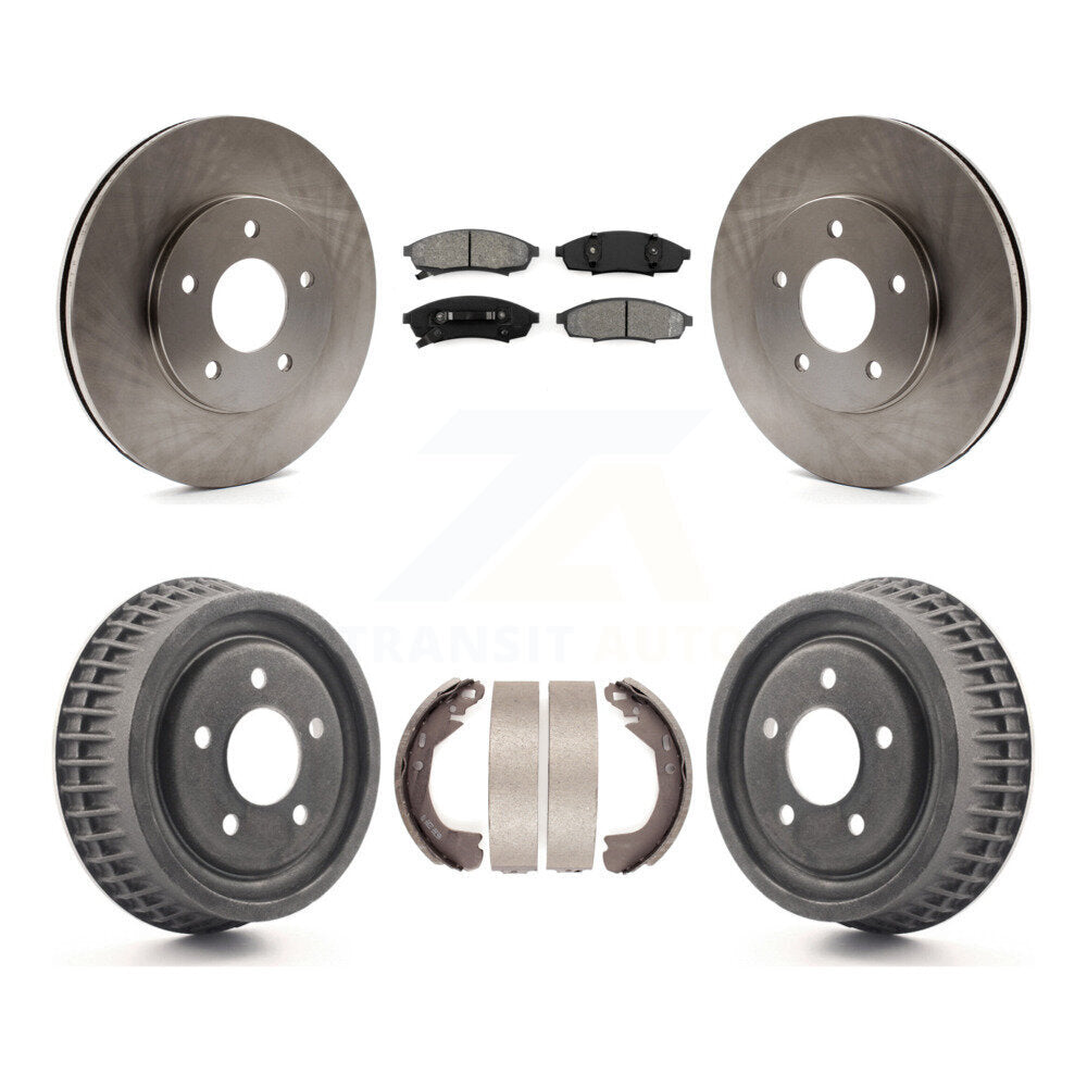 [Avant + Arrière] Kit de Disque et plaquette (semi-métallique) de frein pour Chevrolet Lumina Monte Carlo K8S-103341