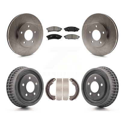 [Avant + Arrière] Kit de Disque et plaquette (semi-métallique) de frein pour Chevrolet Lumina Monte Carlo K8S-103341