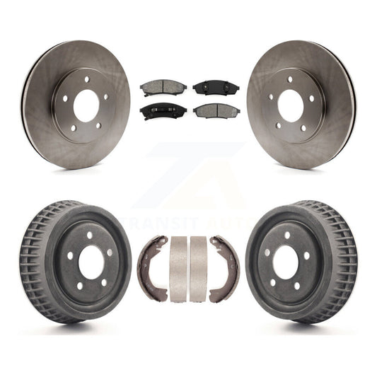 [Avant + Arrière] Kit de Disque et plaquette (semi-métallique) de frein pour Chevrolet Lumina Monte Carlo K8S-103341