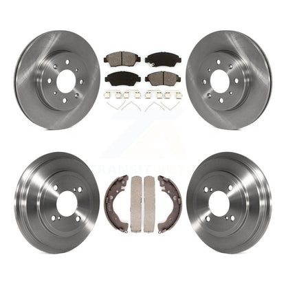 [Avant + Arrière] Kit de Disque et plaquette (semi-métallique) de frein pour 2015-2020 Honda Fit K8S-103343