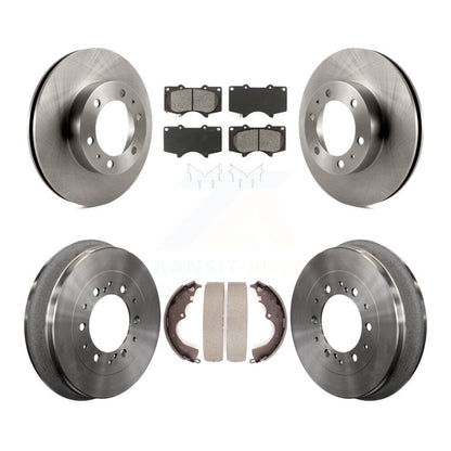 [Avant + Arrière] Kit de Disque et plaquette (semi-métallique) de frein pour Toyota Tacoma K8S-103349