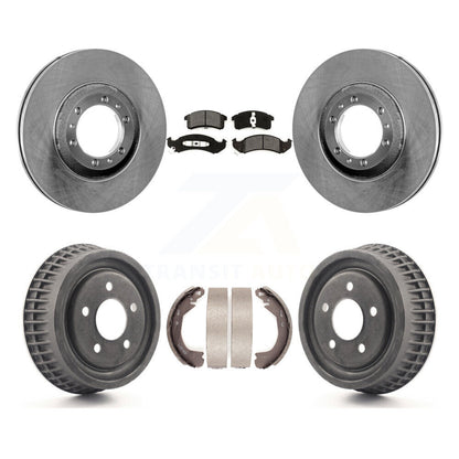 [Avant + Arrière] Kit de Disque et plaquette (semi-métallique) de frein pour Buick LeSabre Oldsmobile 88 Pontiac Bonneville Park Avenue 98 Chevrolet Lumina APV Regency LSS Trans Sport Silhouette K8S-103357