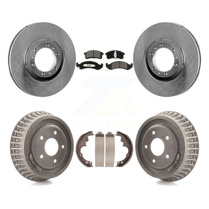 [Avant + Arrière] Kit de Disque et plaquette (semi-métallique) de frein pour Chevrolet Camaro Pontiac Firebird K8S-103359