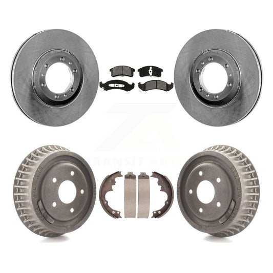 [Avant + Arrière] Kit de Disque et plaquette (semi-métallique) de frein pour Chevrolet Camaro Pontiac Firebird K8S-103359