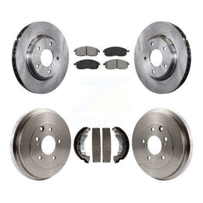 [Avant + Arrière] Kit de Disque et plaquette (semi-métallique) de frein pour Nissan Sentra K8S-103365