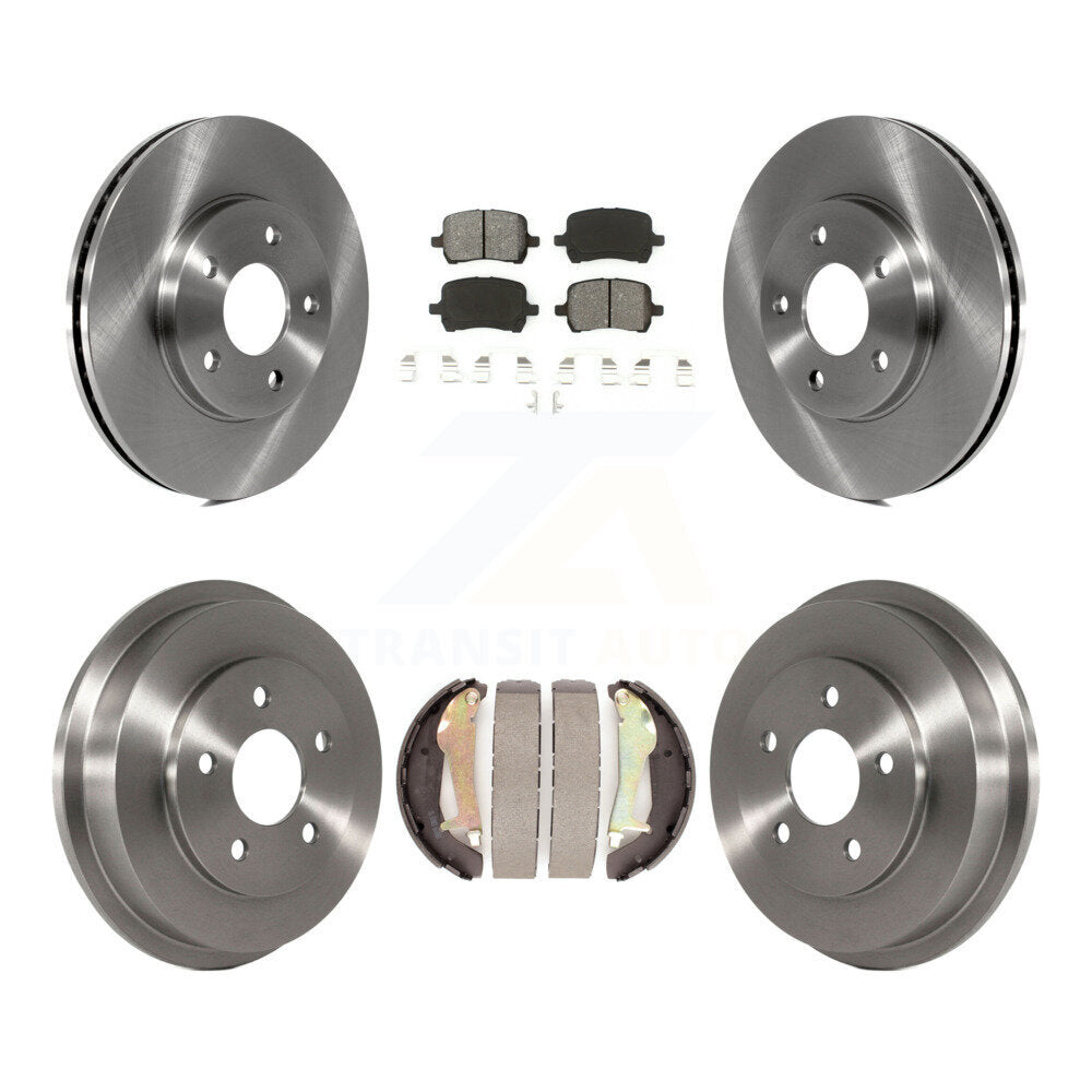 [Avant + Arrière] Kit de Disque et plaquette (semi-métallique) de frein pour Chevrolet HHR K8S-103371