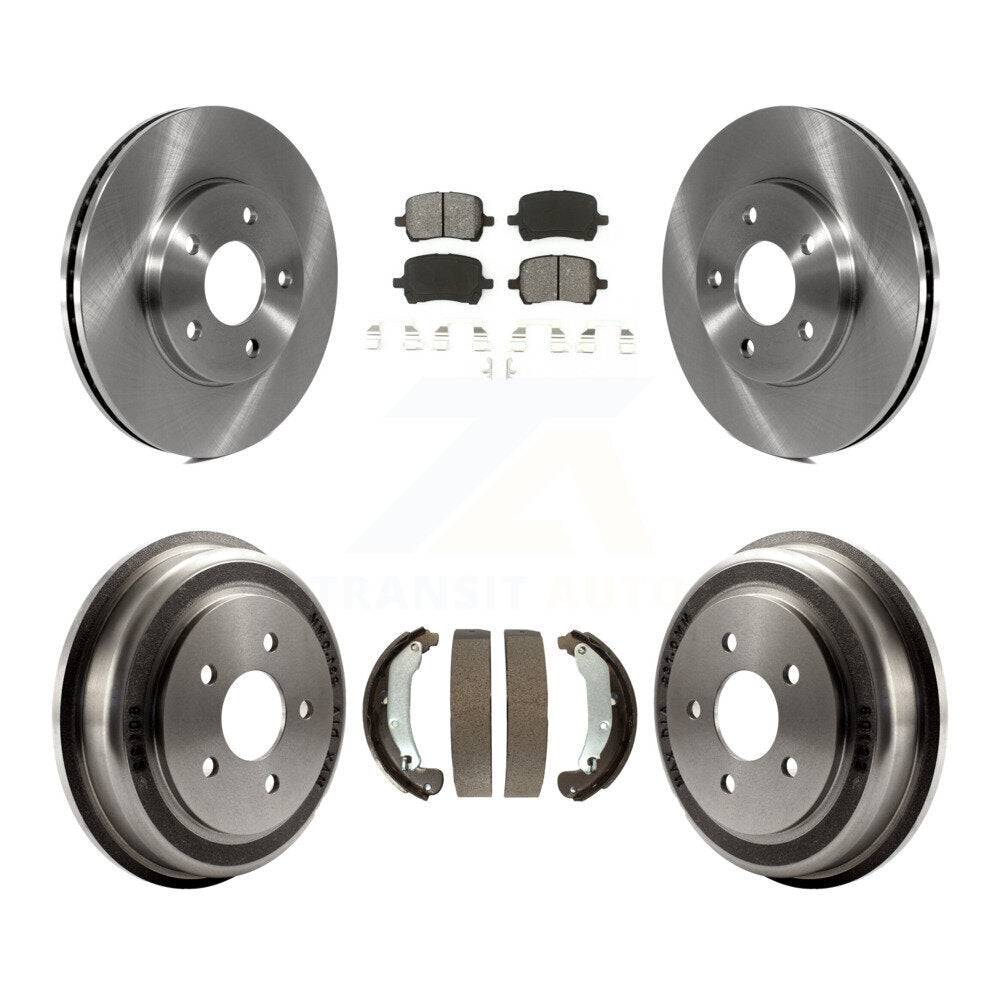 [Avant + Arrière] Kit de Disque et plaquette (semi-métallique) de frein pour Chevrolet HHR K8S-103372
