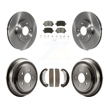 [Avant + Arrière] Kit de Disque et plaquette (semi-métallique) de frein pour Chevrolet HHR K8S-103372