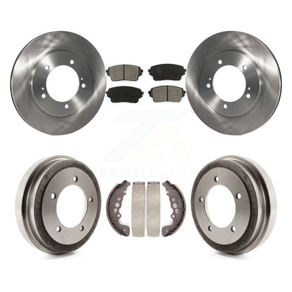 [Avant + Arrière] Kit de Disque et plaquette (semi-métallique) de frein pour 2004 Suzuki Grand Vitara From Chassis VIN #44103257 K8S-103385