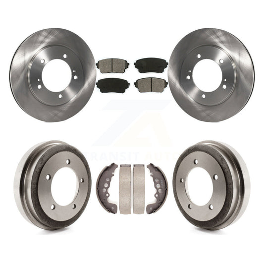 [Avant + Arrière] Kit de Disque et plaquette (semi-métallique) de frein pour 2004 Suzuki Grand Vitara From Chassis VIN #44103257 K8S-103385