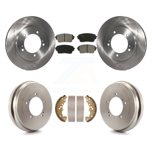 [Avant + Arrière] Kit de Disque et plaquette (semi-métallique) de frein pour Suzuki XL-7 K8S-103387