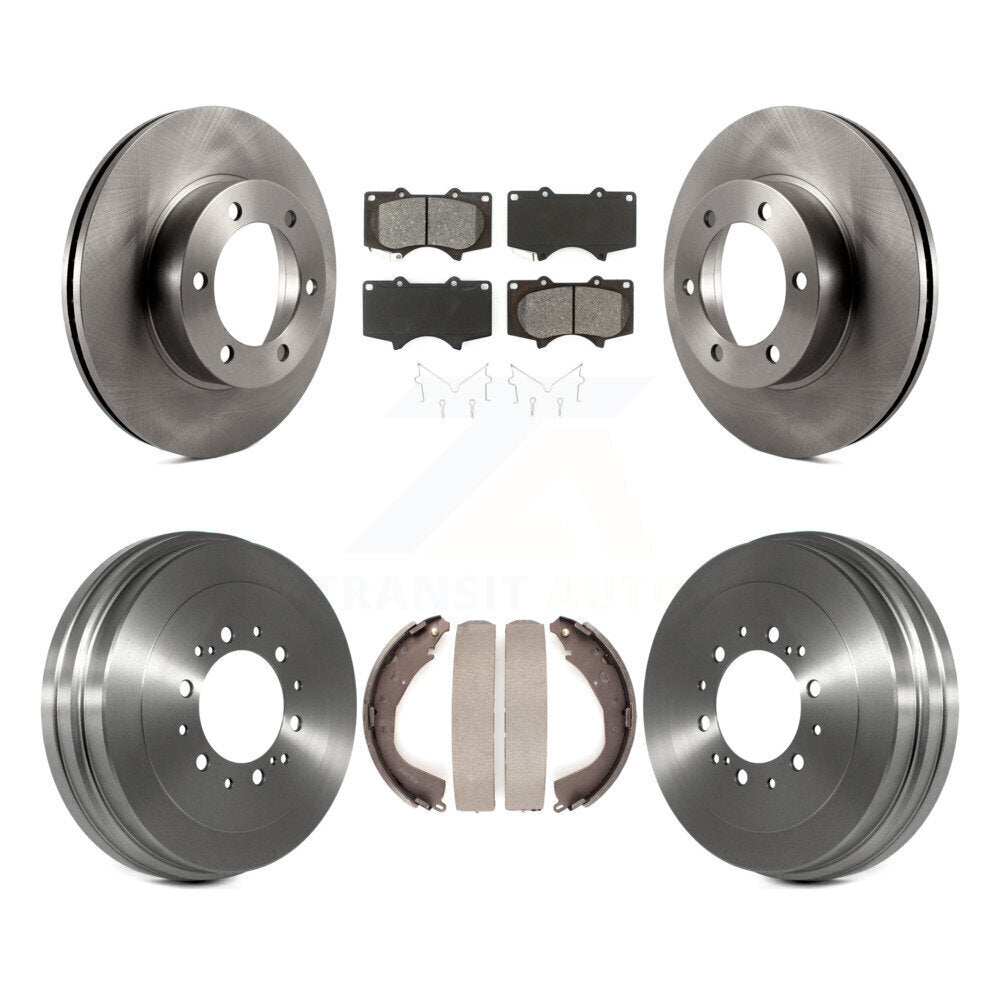 [Avant + Arrière] Kit de Disque et plaquette (semi-métallique) de frein pour 2004-2006 Toyota Tundra K8S-103397