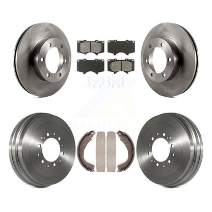[Avant + Arrière] Kit de Disque et plaquette (semi-métallique) de frein pour 2004-2006 Toyota Tundra K8S-103397