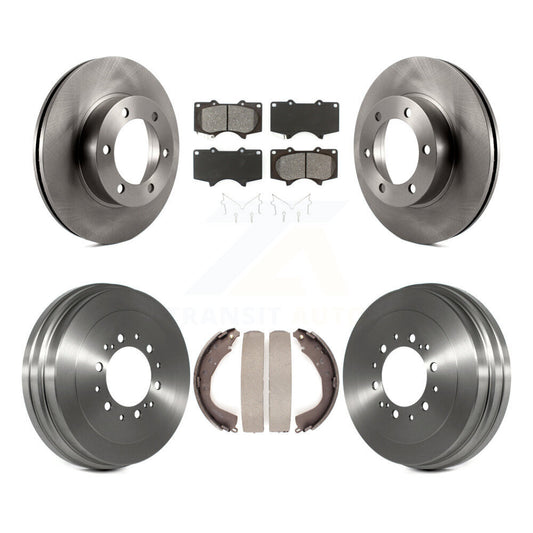 [Avant + Arrière] Kit de Disque et plaquette (semi-métallique) de frein pour 2004-2006 Toyota Tundra K8S-103397
