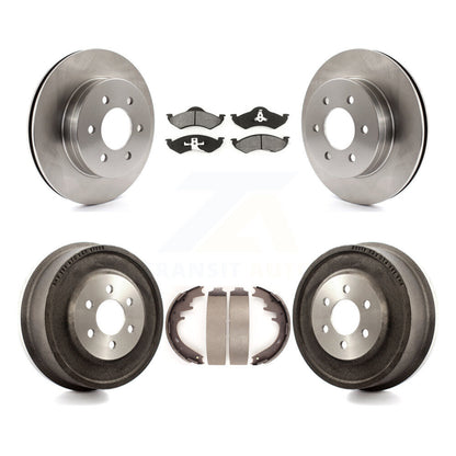[Avant + Arrière] Kit de Disque et plaquette (semi-métallique) de frein pour 1998-1999 Dodge Durango K8S-103412