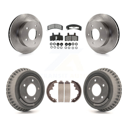 [Avant + Arrière] Kit de Disque et plaquette (semi-métallique) de frein pour 1990-2002 Chevrolet Astro GMC Safari AWD K8S-103419