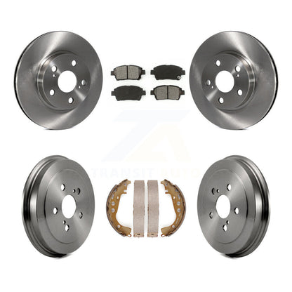 [Avant + Arrière] Kit de Disque et plaquette (semi-métallique) de frein pour 2004-2008 Toyota Prius K8S-103424