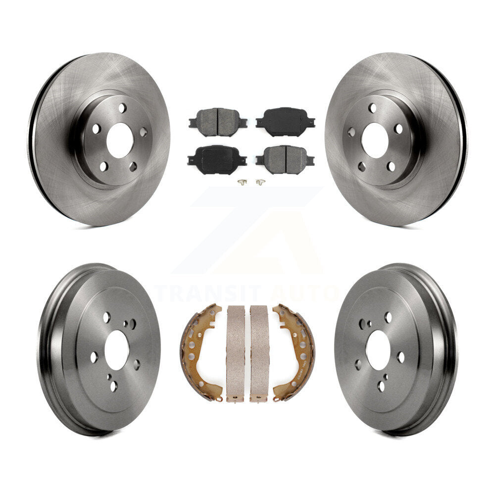 [Avant + Arrière] Kit de Disque et plaquette (semi-métallique) de frein pour 2002-2005 Toyota Celica K8S-103432
