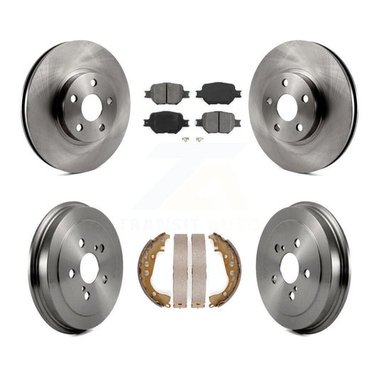 [Avant + Arrière] Kit de Disque et plaquette (semi-métallique) de frein pour 2002-2005 Toyota Celica K8S-103432