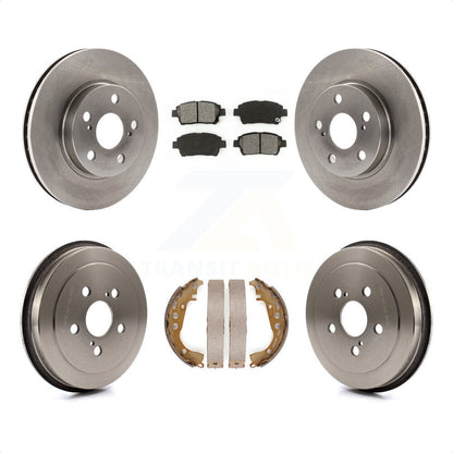 [Avant + Arrière] Kit de Disque et plaquette (semi-métallique) de frein pour 2000 Toyota Celica GT K8S-103435 par Transit Auto