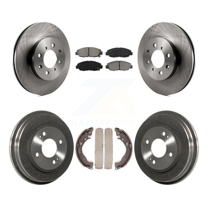 [Avant + Arrière] Kit de Disque et plaquette (semi-métallique) de frein pour Honda Insight K8S-103442