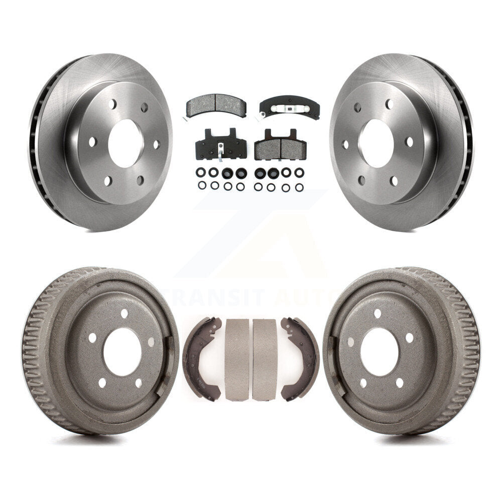 [Avant + Arrière] Kit de Disque et plaquette (semi-métallique) de frein pour GMC Yukon 4WD avec 10" Diameter K8S-103448