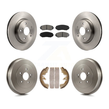[Avant + Arrière] Kit de Disque et plaquette (semi-métallique) de frein pour 2006-2008 Suzuki Grand Vitara K8S-103452