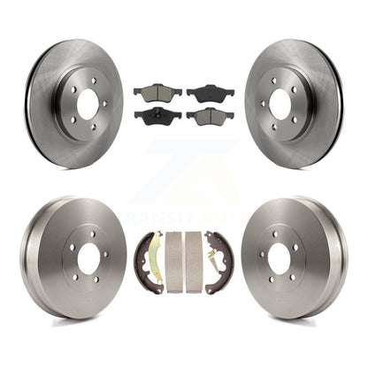 [Avant + Arrière] Kit de Disque et plaquette (semi-métallique) de frein pour Ford Escape Mercury Mariner K8S-103456