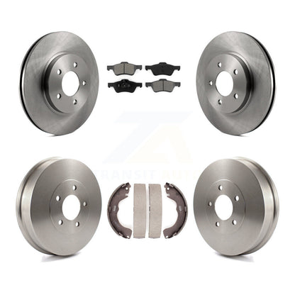 [Avant + Arrière] Kit de Disque et plaquette (semi-métallique) de frein pour 2008 Mazda Tribute K8S-103457